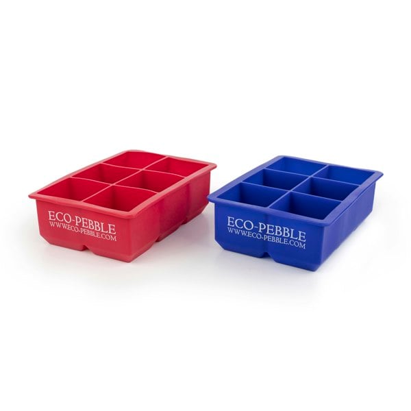 Eco-Pebble Silicone Extra Large Ice Cube Trays