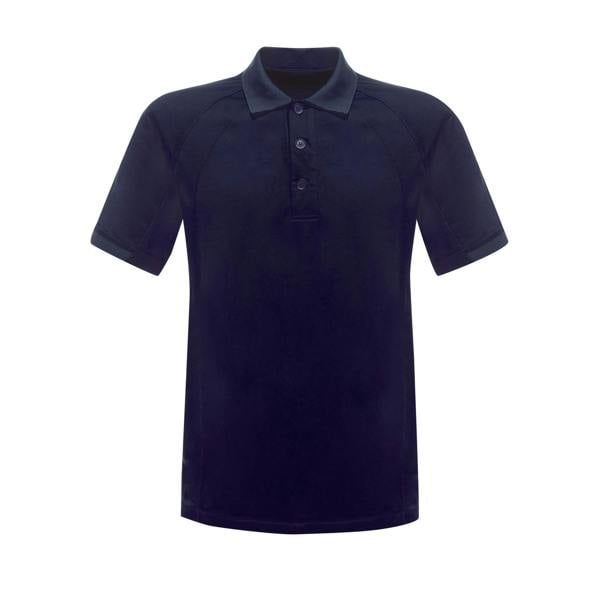 Regatta Professional Mens Coolweave Short Sleeve Polo Shirt - Navy - 