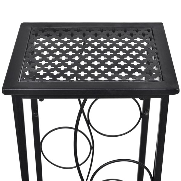Berkfield Wine Rack for 8 Bottles Metal