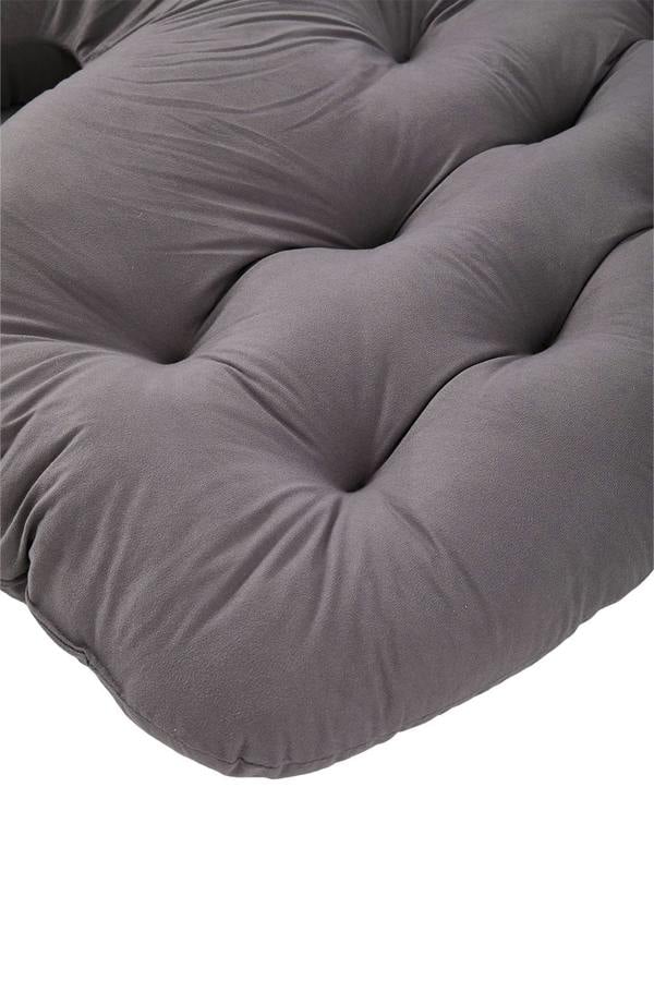 Living and Home Fleece Fabri Modern Rocking Chair with Cushion