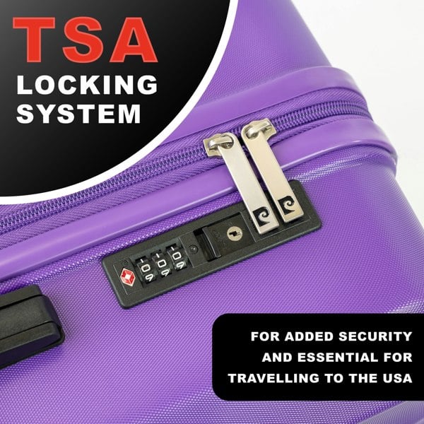 Pierre Cardin Soleil Hard Shell Suitcase Wheeled Luggage