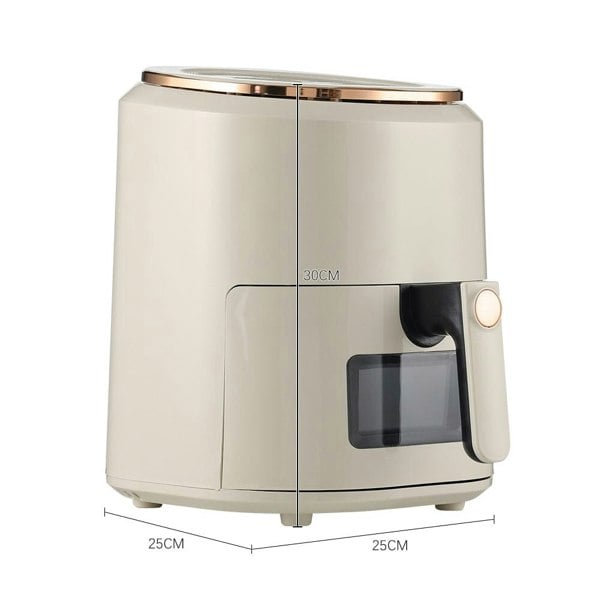 5L Digital Touchscreen Air Fryer Kitchen Appliances Living and Home