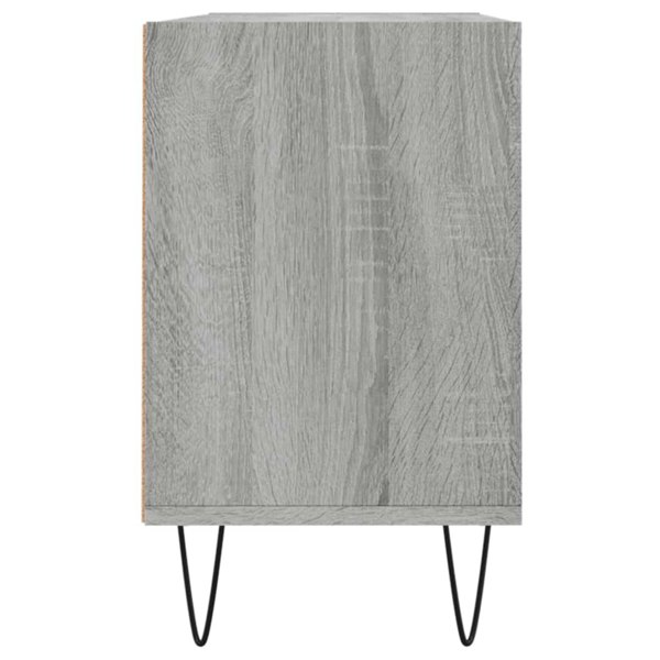 Berkfield TV Cabinet Grey Sonoma 103.5x30x50 cm Engineered Wood