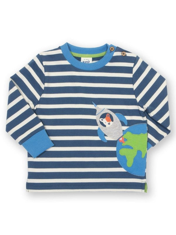 Kite Boys Organic Space Pup Sweatshirt