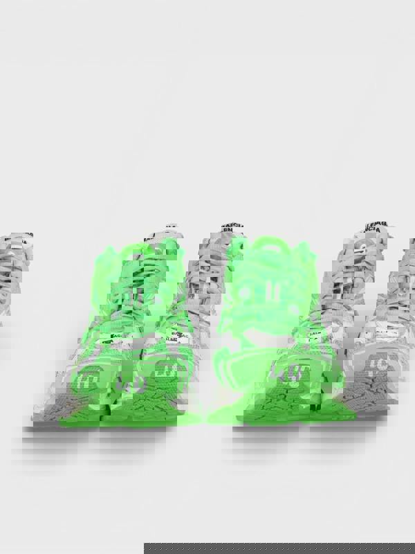 Balenciaga Runners Neon Green White