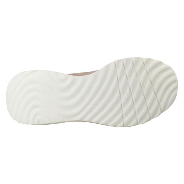Skechers Ladies Skechers Bobs Memory Foam Vegan Trainers 117209 Face Off