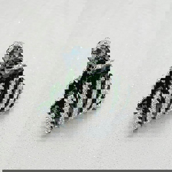 diamante hair clamp large sparkly