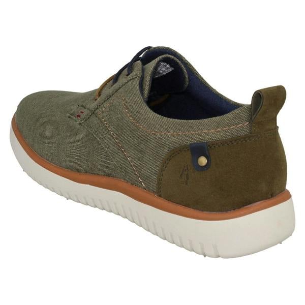 Hush Puppies Mens Hush Puppies Lightweight Canvas Shoes Sandy Lace Up