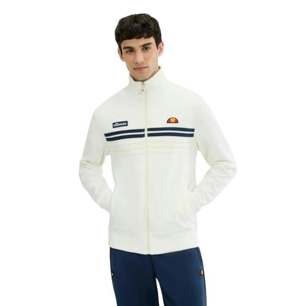 Ellesse Mens Vicenza Track Jacket - Off White - 
