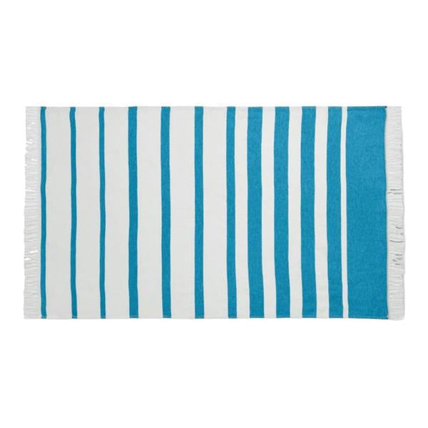 MidOcean Wave Hammam SeaQual Bath Towel - Turquoise - 