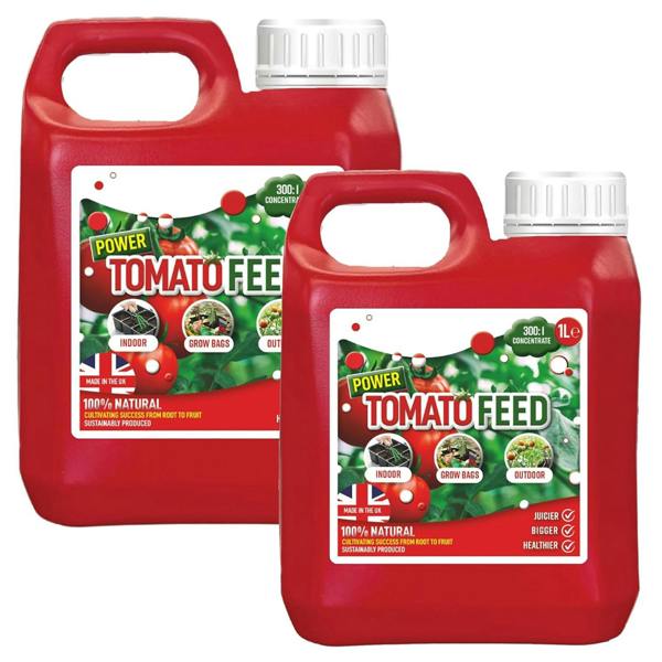 1 x 1 Litre Concentrated Nutrient Packed Tomato Feed For Growing Healthier Tomatoes, Peppers, Cucumbers & Vegetables