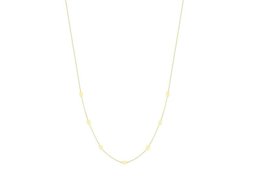 Sarah Layton Fancy Oval Necklace - 9ct Yellow Gold