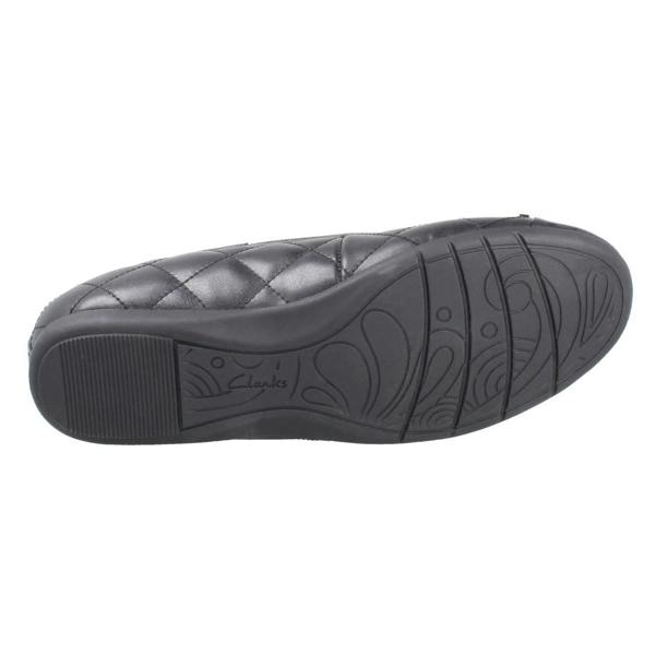 Clarks Girls Clarks Quilted Slip On Ballerina School Shoes Dance Cap