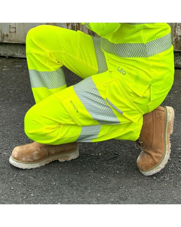 Leo Workwear EcoViz Ladies Stretch Softshell Work Trouser
