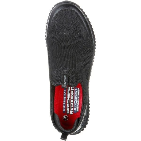 Skechers Workwear Cessnock Textile Men's Black Trainers
