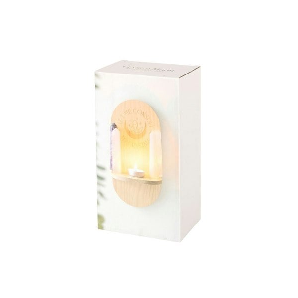 Serano Natural Let Me Consult My Crystals Altar Shelf