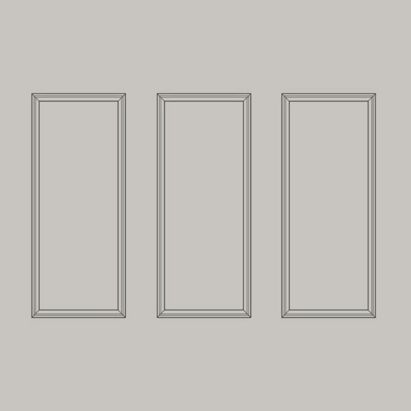 Snowdon Timber Primed Pine Wall Panel Kit (T) 32mm (W) 420mm (L) 1000mm