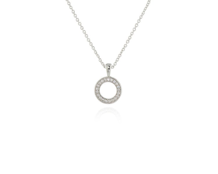 Cachet London Halo Silver Pendant