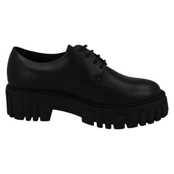 Clarks Ladies Clarks Chunky Sole Lace Up Smart Shoes Page Walk
