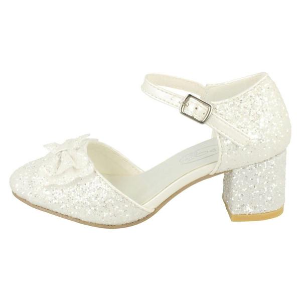 Spot On Girls Spot On Glitter Party Shoes H3081