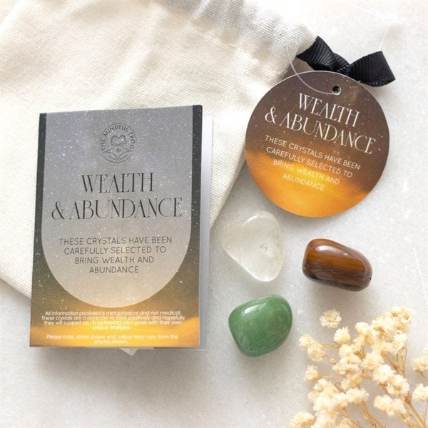 Serano Wealth & Abundance Healing Crystal Set