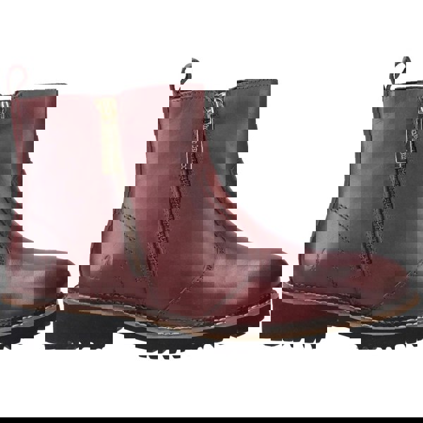Hush Puppies Grace Zip Women's Boots in Burgundy