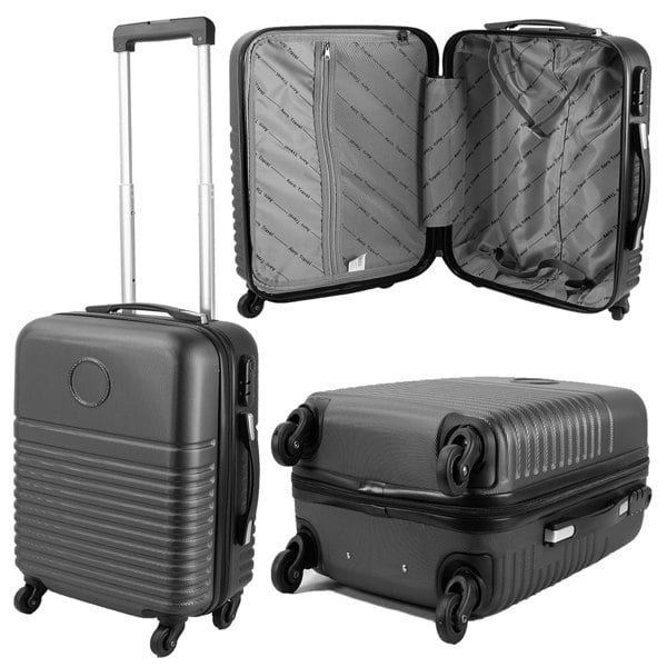 Lightweight Travel Cabin Suitcase With Wheels & Handle