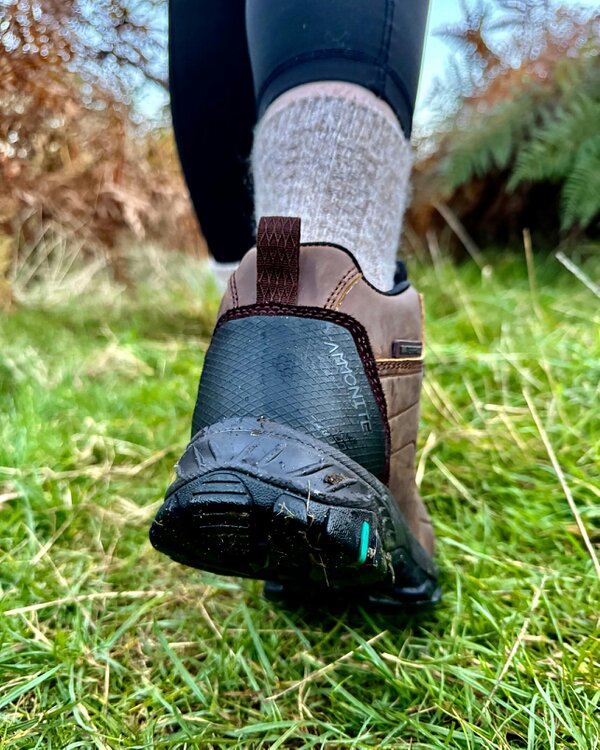 AMMONITE Women's Waterproof Hiking Boots | Runswick Brown