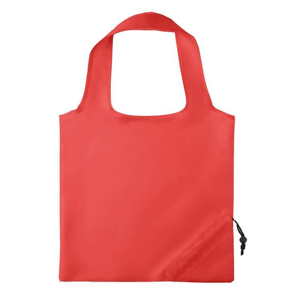 MidOcean Fresa Polyester Foldable Shopper Bag - Red - 
