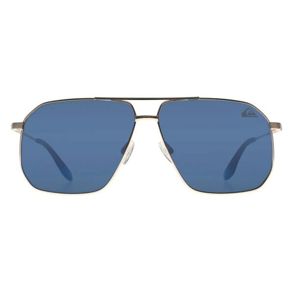 Quiksilver Sunglasses QS3009 SGLD Shiny Gold Blue Polarized