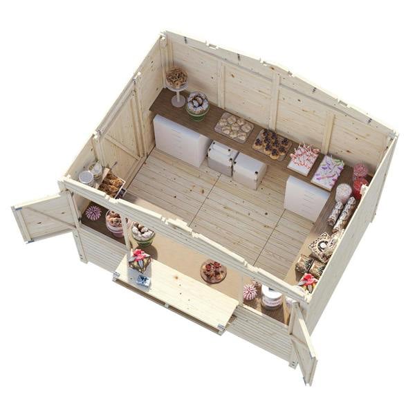 Palmako Marian 6.2m² Folding Market Stall