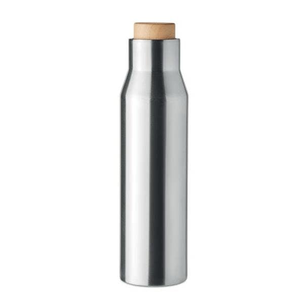 MidOcean Dudinka Double Wall 500ml Flask - Matt Silver - 