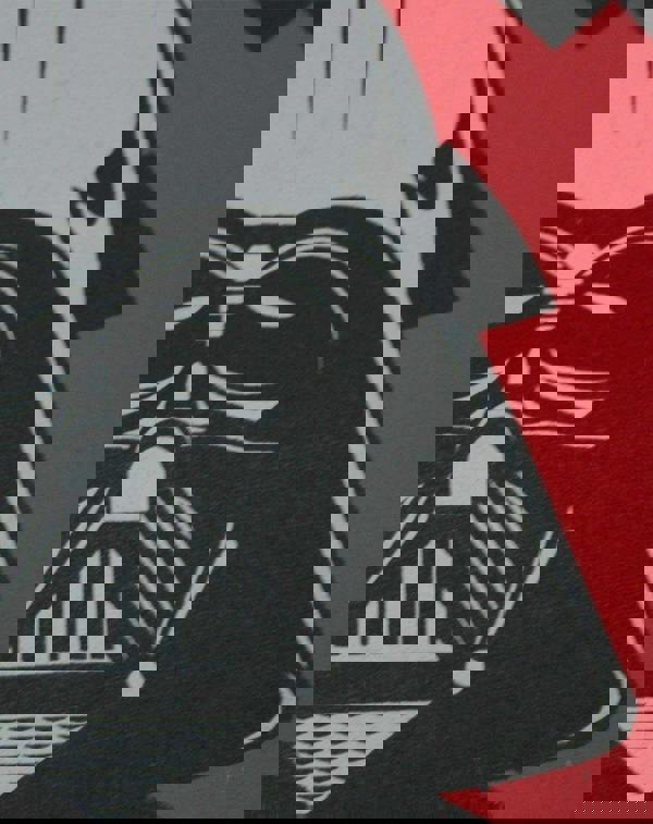 Star Wars Mens Black Darth Vader Short Sleeved T-Shirt