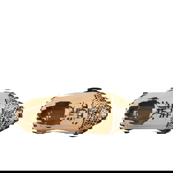 Embassy London Sloan - Cream - Women's Leather Oxford with Snakeskin toe