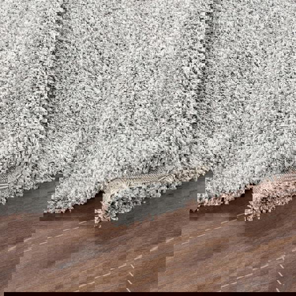 Smart Living Shaggy Rug - Silver/Grey