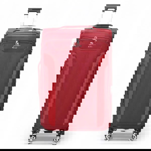 Infinity Luggage Lightweight Expandable Luggage Softshell 8 Weel Suitcase Set