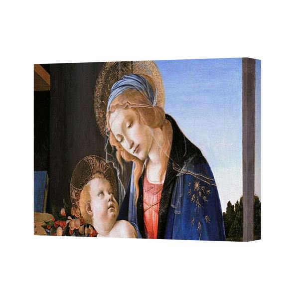 Benjamin Tate Design Madonna And Child Canvas Print Renaissance Artwork Wall Decor