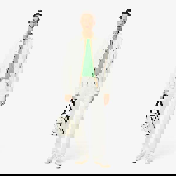 Lacoste Mens Embroidered Logo Cotton T-Shirt - Green - 