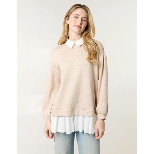 Blue Vanilla 2in1 Cut & Sew Sweater