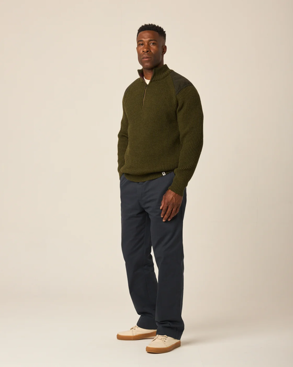 Peregrine  Foxton Quarter Zip Jumper