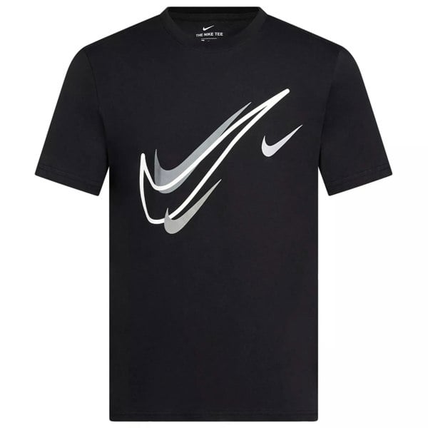 Nike Court Swoosh Black T-Shirt