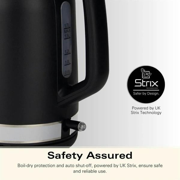 Hamilton Beach Ella 1.7L Kettle - Matte Black