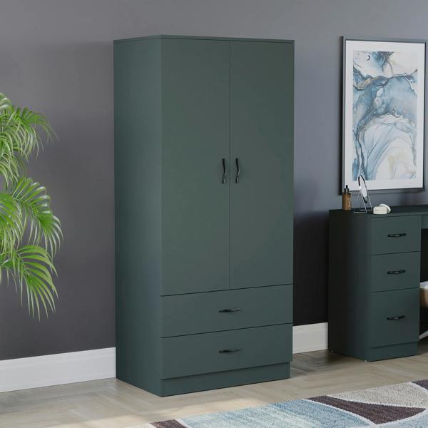 Vida Designs Riano 2 Door 2 Drawer Wardrobe