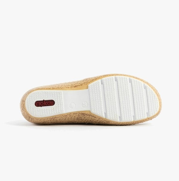 Rieker 44854-60 Womens Shoes - Beige