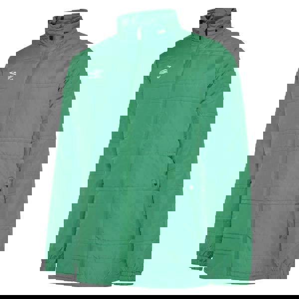 Umbro Mens Club Essential Bench Jacket - Emerald - 