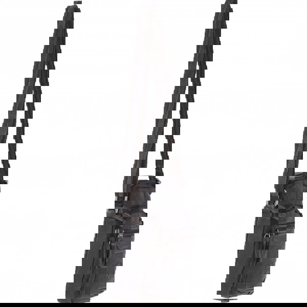 Leather Company Real Leather Compact Crossbody Bag: SICILY