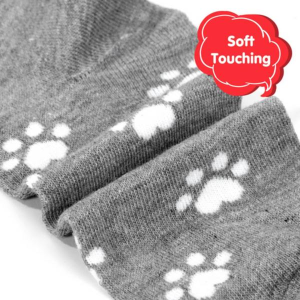 Dyzi 5 Pack Cat Animal Pattern Ankle Socks Women's UK 4-7