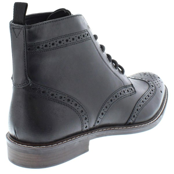 Thomas Crick Red Tape Crick Askham Brogue Lace Up Mens Leather Boots
