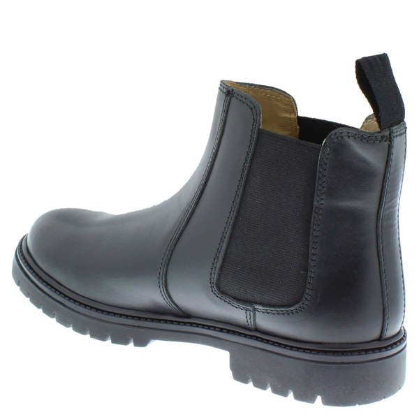 Frank James Rutland Boys Girls Infant Junior Leather Chelsea Dealer Boots