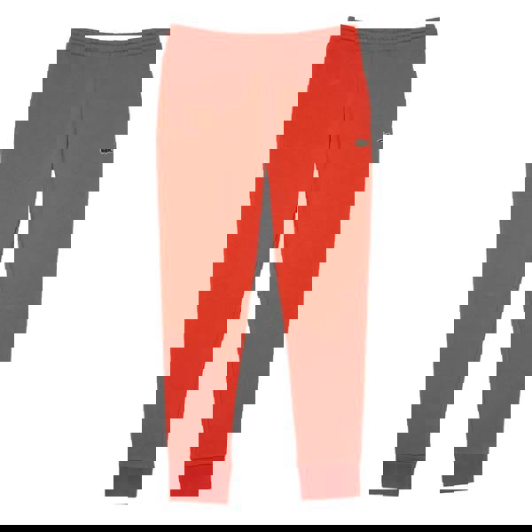 Lacoste Mens Organic Cotton Slim Jogging Bottoms - Red - 